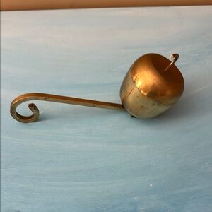Solid brass towel holder 1989